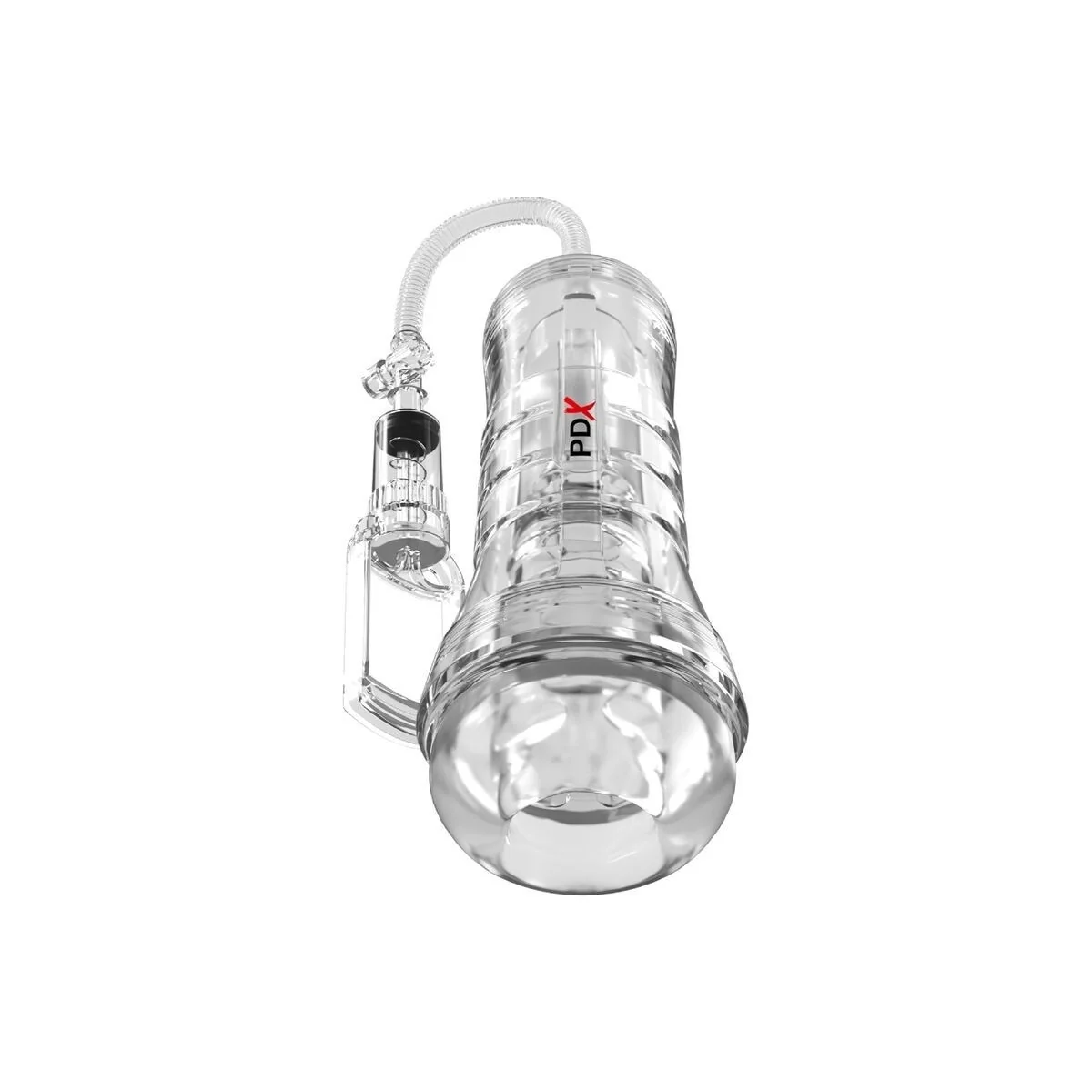 Viewtube Vac Xxl Transparenter Stroker mit Saugpumpe 27,3 cm von Pdx Elite