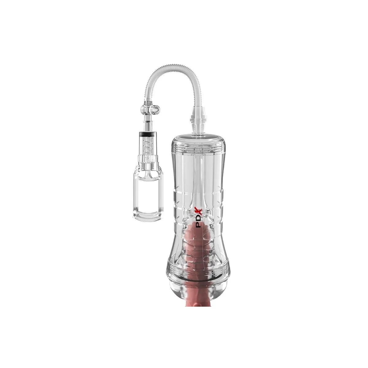 Viewtube Vac Xxl Transparenter Stroker mit Saugpumpe 27,3 cm von Pdx Elite