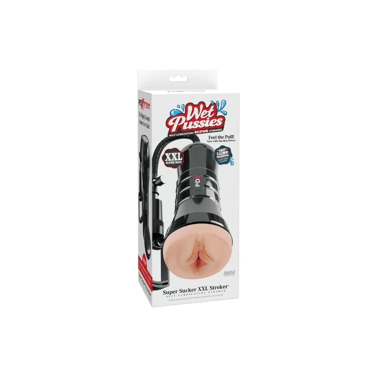 Wet Pussies Super Sucker Xxl Leichter Vagina-Stroker mit Saugfunktion 27,3 cm von Pdx Extreme