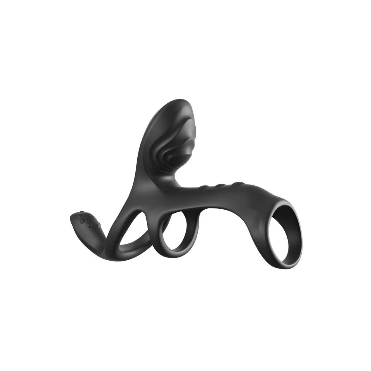 Ultimativer Paar-Cage-Max-Vibrations-Penisring 19,5 cm von Fantasy C-Ringz