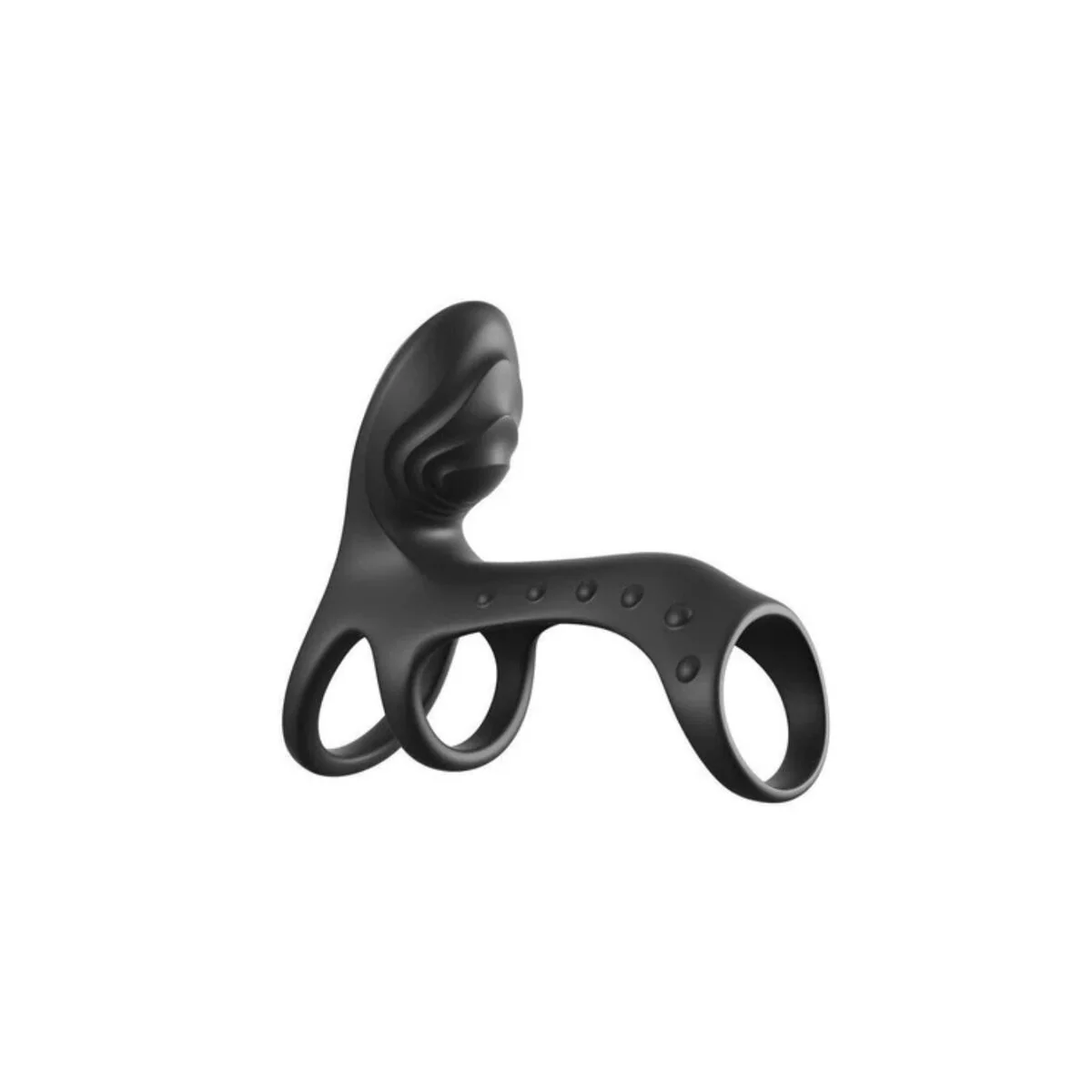 Ultimativer Paar-Cage-Pro-Vibrations-Penisring 19,5 cm von Fantasy C-Ringz