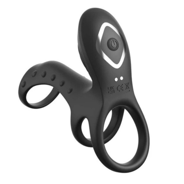 Ultimativer Paar-Cage-Pro-Vibrations-Penisring 19,5 cm von Fantasy C-Ringz