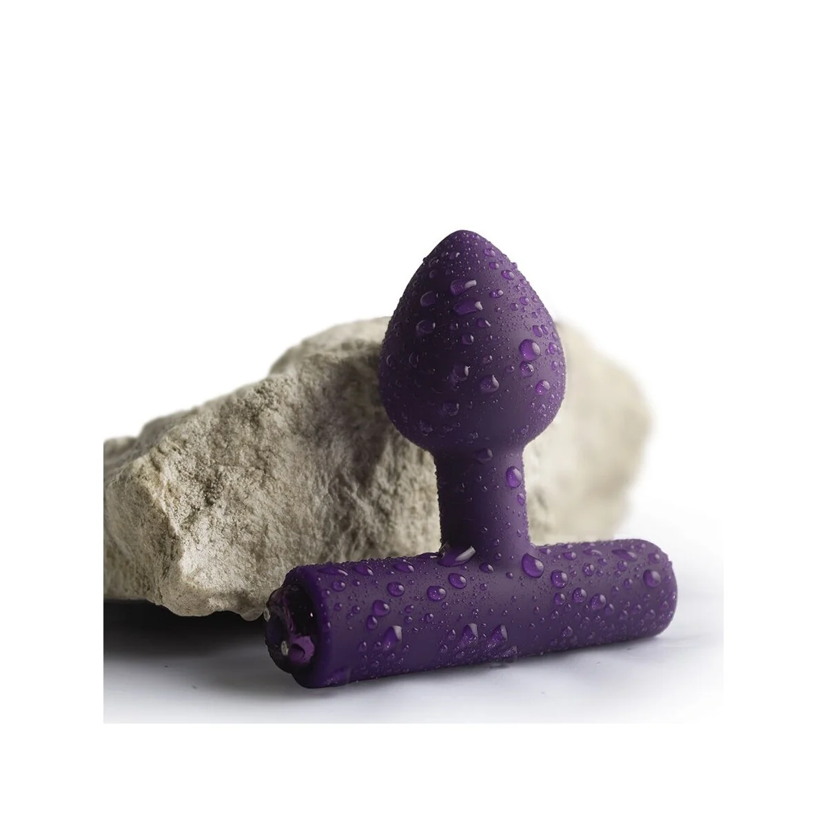 Wiederaufladbarer Mini-Zauberstab mit 16 Funktionen, Pfingstrosenrosa von Rocks-Off