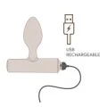 Wiederaufladbarer Mini-Zauberstab mit 16 Funktionen, Pfingstrosenrosa von Rocks-Off