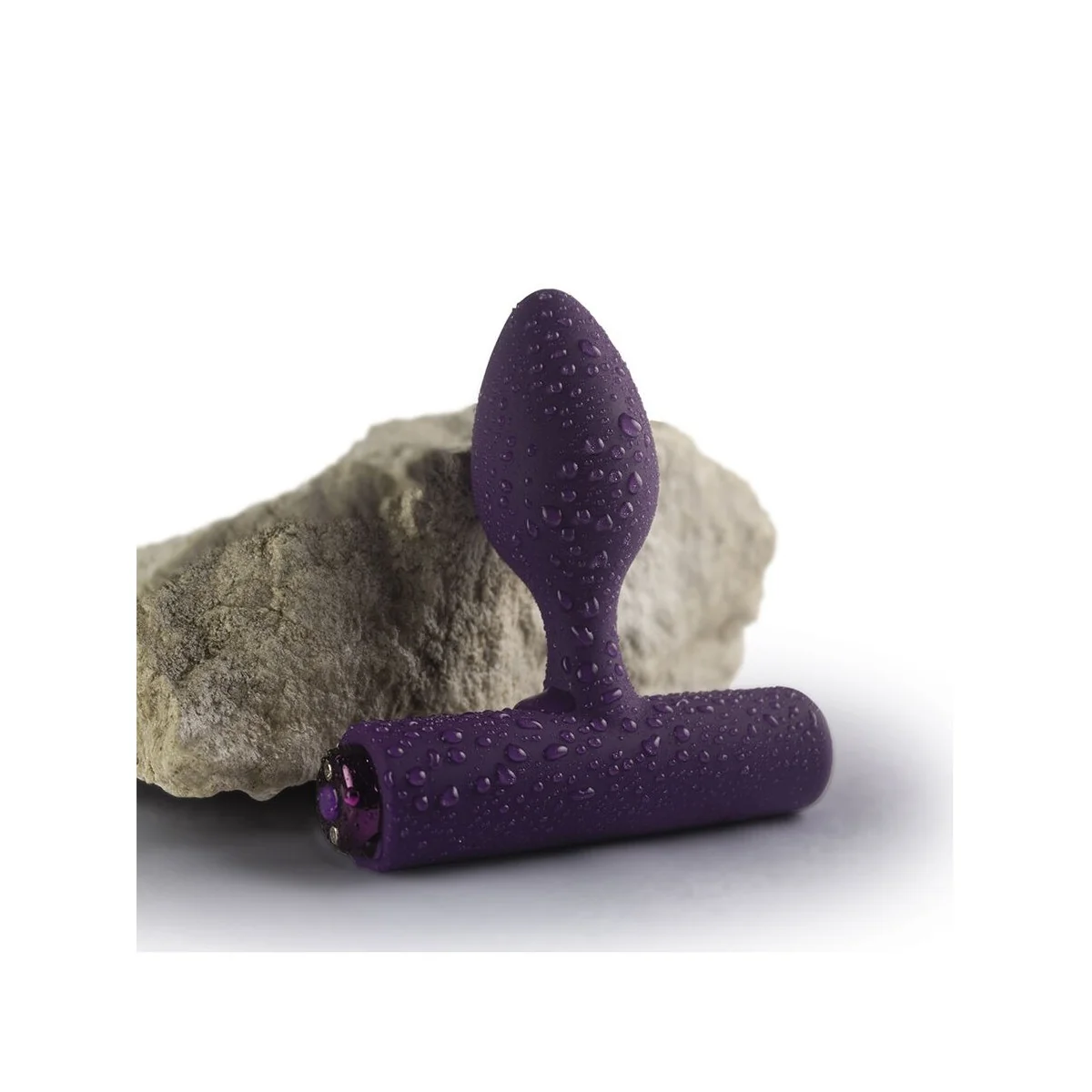 Wiederaufladbarer Mini-Zauberstab mit 16 Funktionen, Pfingstrosenrosa von Rocks-Off