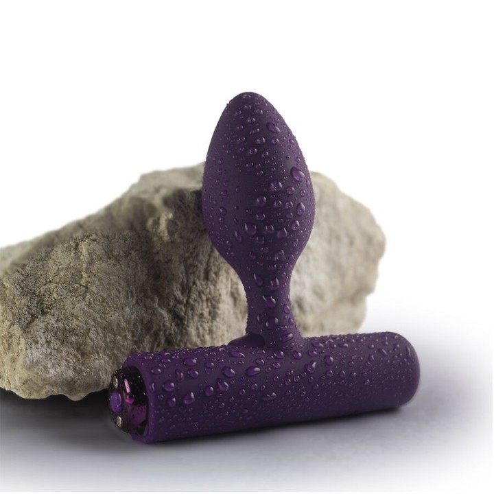 Wiederaufladbarer Mini-Zauberstab mit 16 Funktionen, Pfingstrosenrosa von Rocks-Off