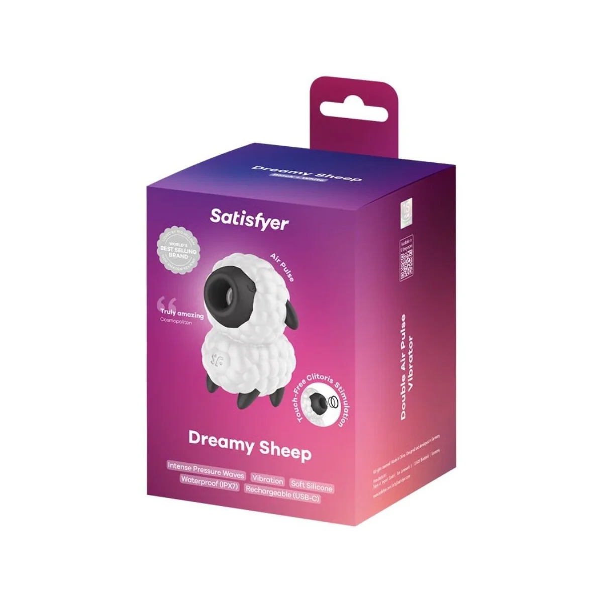 Traumhaftes Schaf-Vibrator & Luftpulsstimulator von Satisfyer Air Pulse | Fesselliebe.de