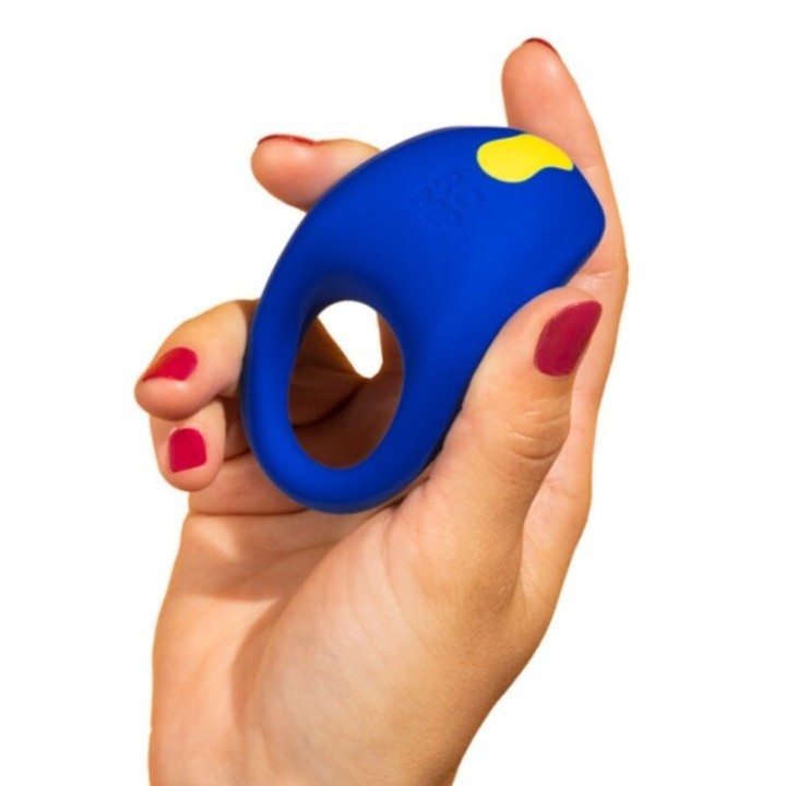 Juke Silikon-Penisring mit Klitorisstimulationsvibrator von Romp