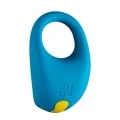 Juke Silikon-Penisring mit Klitorisstimulationsvibrator von Romp