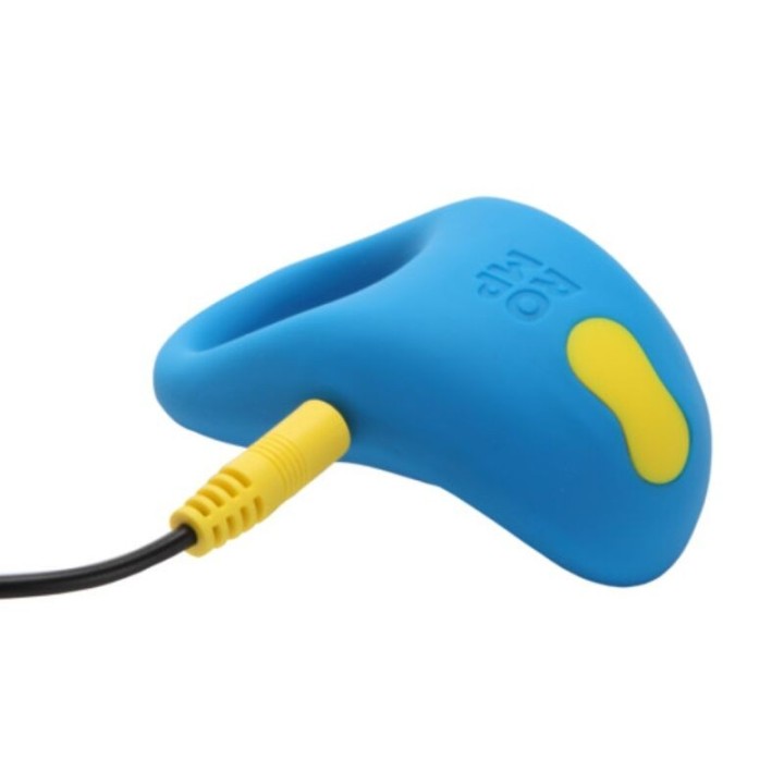 Juke Silikon-Penisring mit Klitorisstimulationsvibrator von Romp