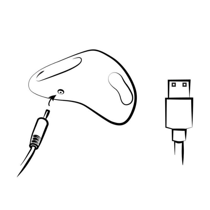 Juke Silikon-Penisring mit Klitorisstimulationsvibrator von Romp