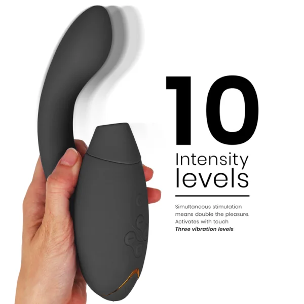 Duo 2 Stimulator Schwarz von Womanizer | Fesselliebe.de