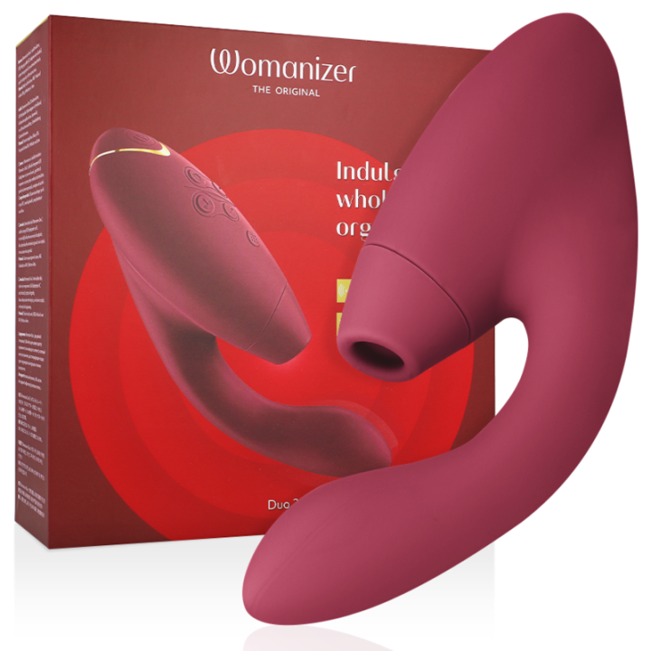 Duo 2 Stimulator Bordeaux von Womanizer | Fesselliebe.de