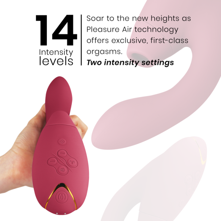 Duo 2 Stimulator Bordeaux von Womanizer | Fesselliebe.de