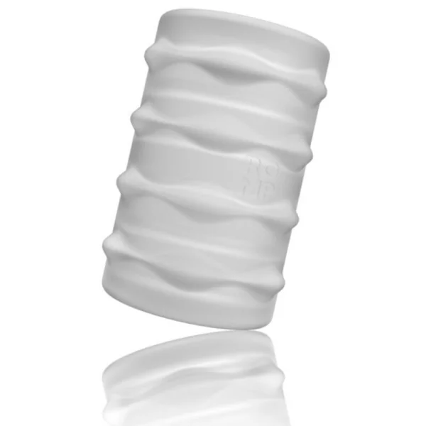 Mosh Transparenter Männermasturbator mit 6 cm Wendbarer Hülle von Romp