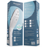 Wave Klitoralstimulierender Duschkopf Chrom von Womanizer | Fesselliebe.de