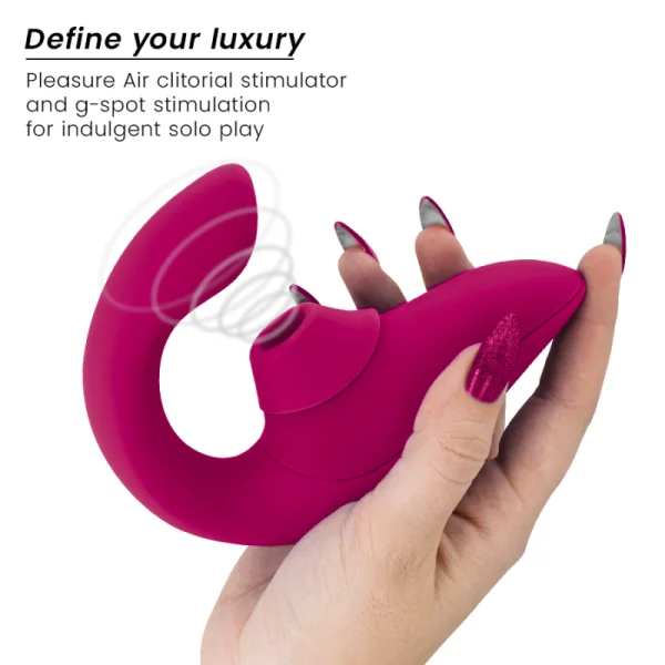 Blend Rabbit Vibrator Stimulator Vibrant Pink von Womanizer | Fesselliebe.de