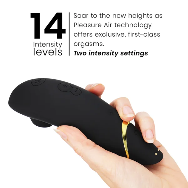 Premium 2 Klitoralstimulator Schwarz von Womanizer | Fesselliebe.de