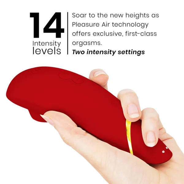 Premium 2 Klitoralstimulator Bordeaux von Womanizer | Fesselliebe.de