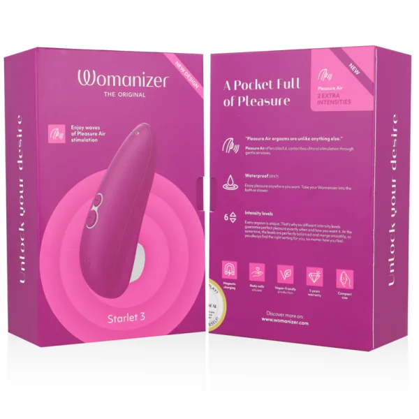Starlet 3 Klitoralstimulator Violett von Womanizer | Fesselliebe.de