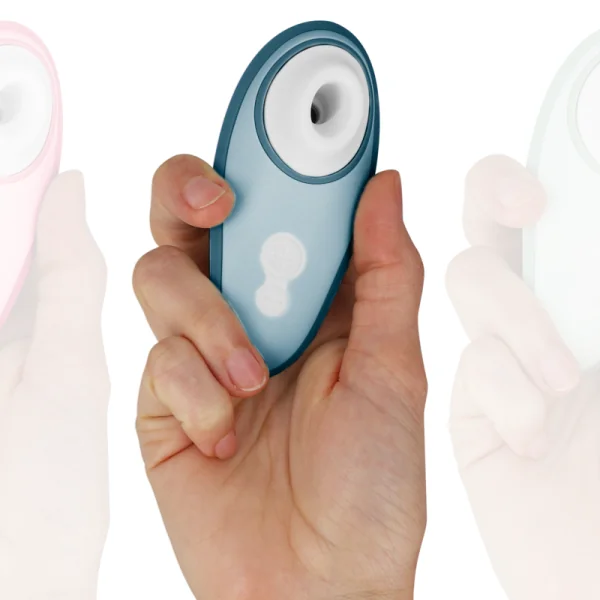Liberty 2 Klitorisstimulator & Saugrohr Blau von Womanizer | Fesselliebe.de