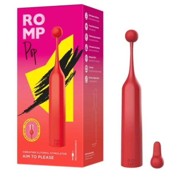 Pop Hochfrequenz-Klitarsimulator Rot von Romp