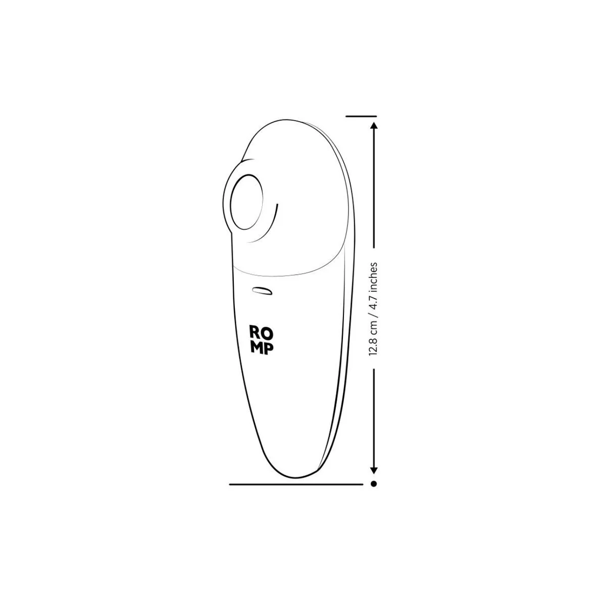 Switch X Klitorisstimulator, 6 Stufen, Orange von Romp