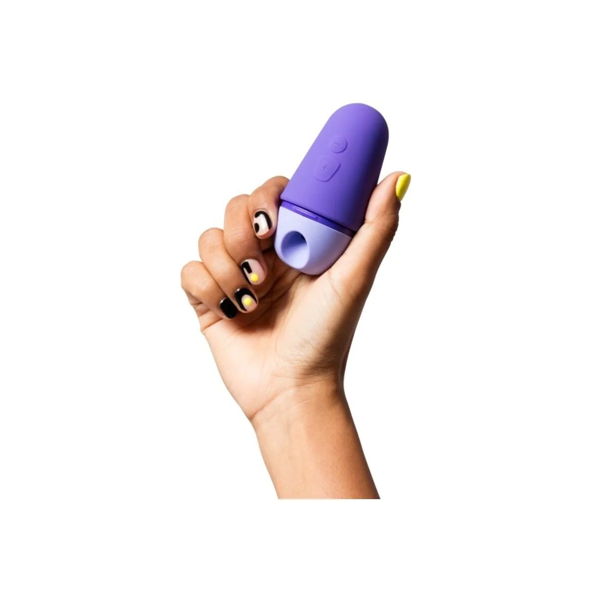 Kostenloser X Klitoralstimulator mit Deckel, 10 Stufen, Wiederaufladbar, Lila von Romp
