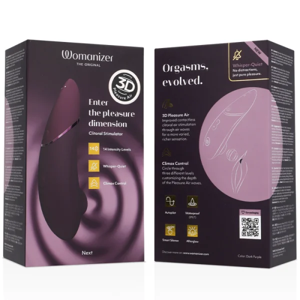 Nächster Klitorialstimulator Dunkellila von Womanizer | Fesselliebe.de