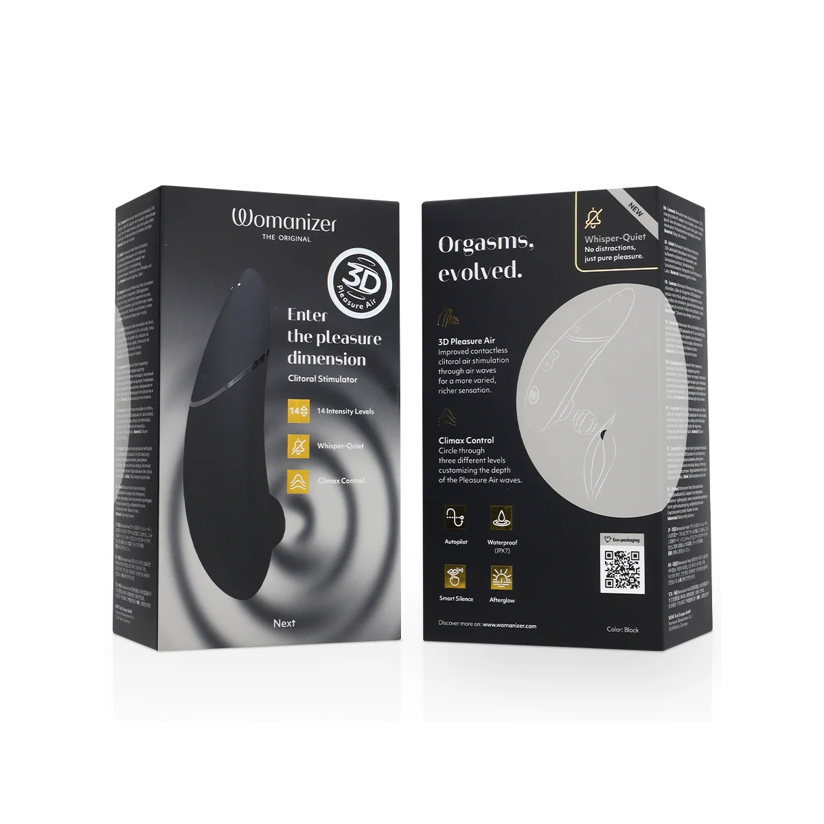 Nächster Klitorisstimulator Schwarz von Womanizer | Fesselliebe.de