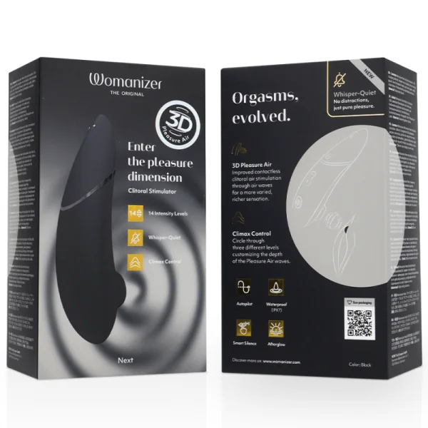 Nächster Klitorisstimulator Schwarz von Womanizer | Fesselliebe.de