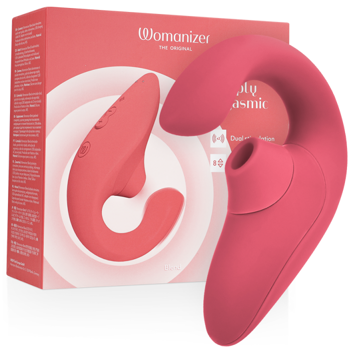 Blend Rabbit Vibrator Stimulator Vibrant Rose von Womanizer | Fesselliebe.de