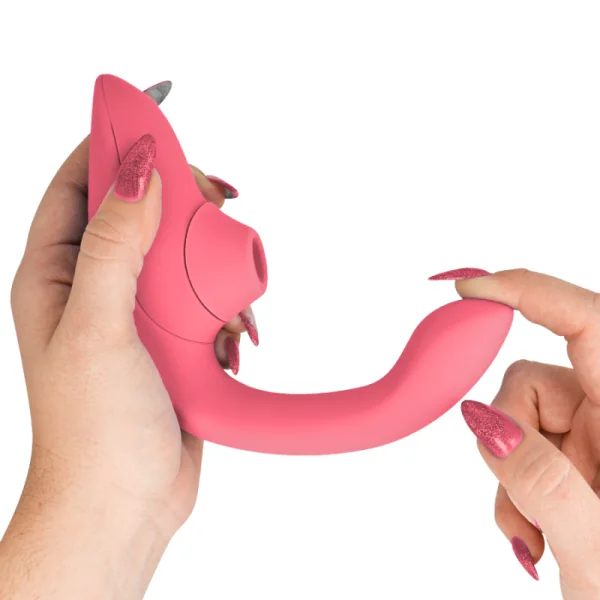 Blend Rabbit Vibrator Stimulator Vibrant Rose von Womanizer | Fesselliebe.de
