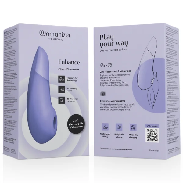 Verbesserung der Klitorisstimulation Lilac von Womanizer | Fesselliebe.de
