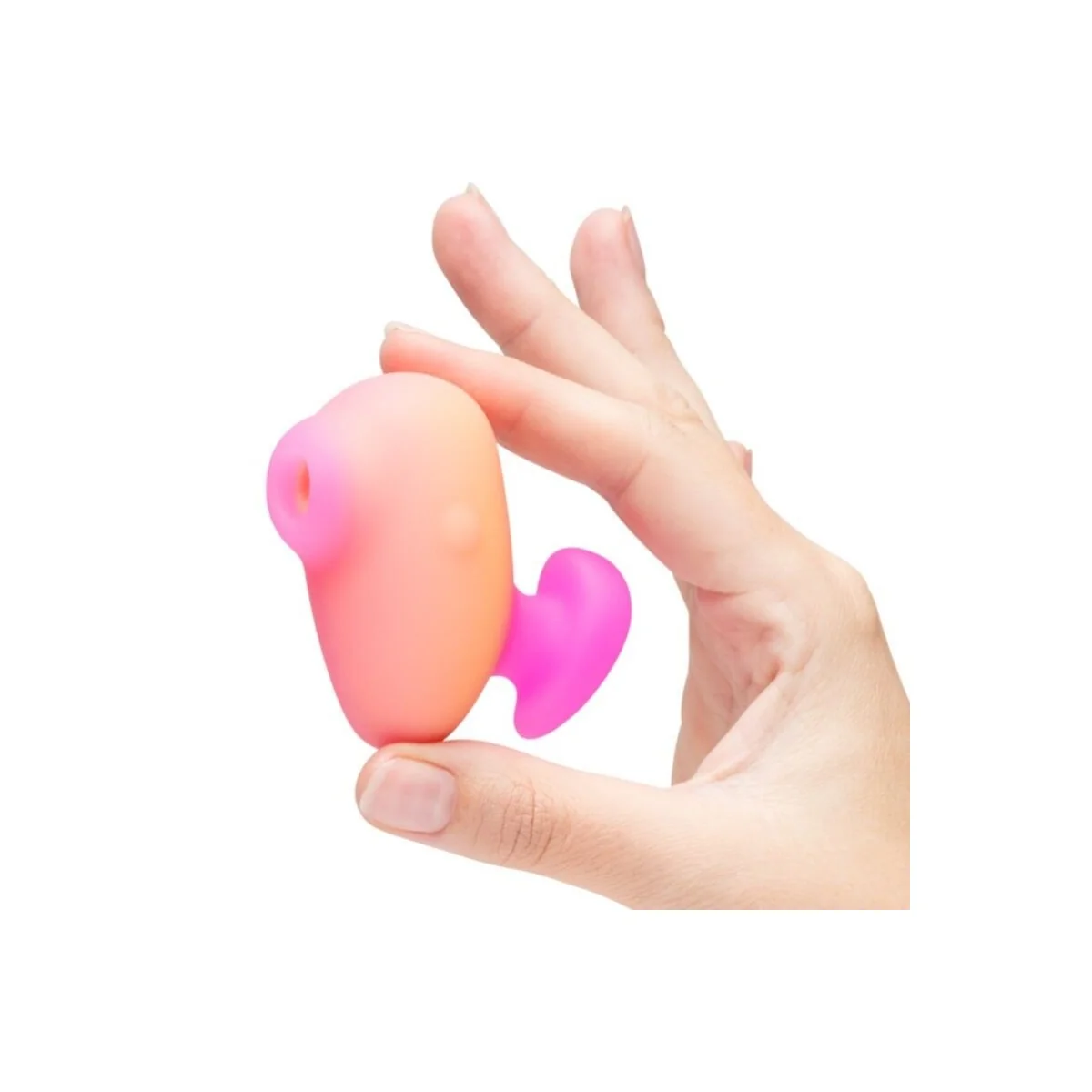 Kiss Klitoralsaugfähiger Wiederaufladbarer Fingervibrator von Romp