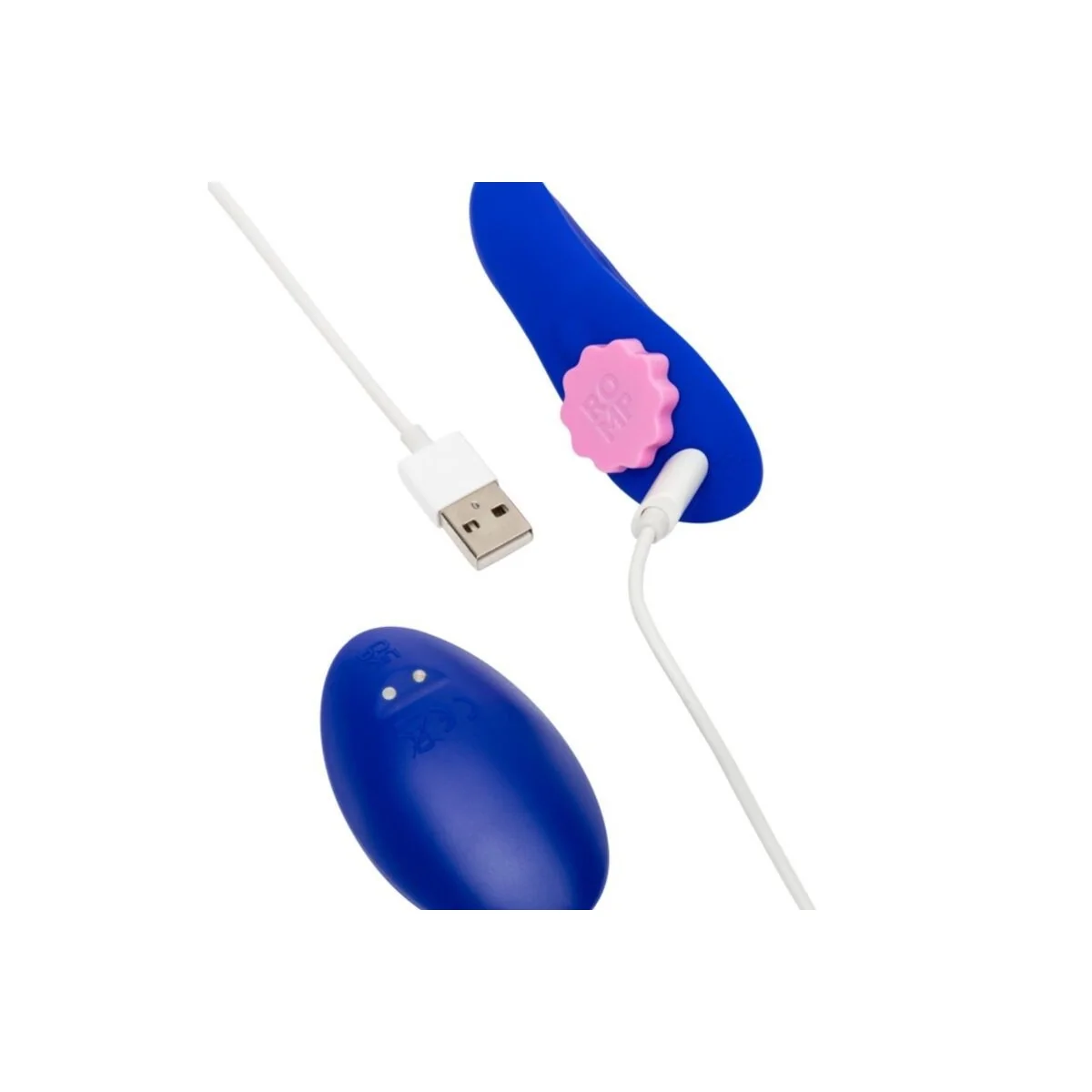 Party Magnetischer Vibrations-Silikon-Slip mit Fernbedienung von Romp
