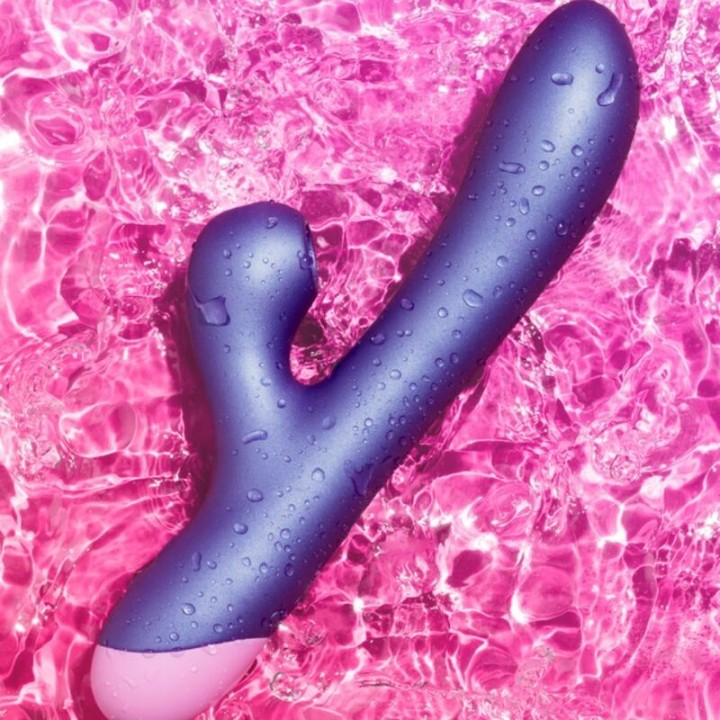 Pulse Rabbit Dual G-Punkt Vibrator Elektrisch Blau von Romp