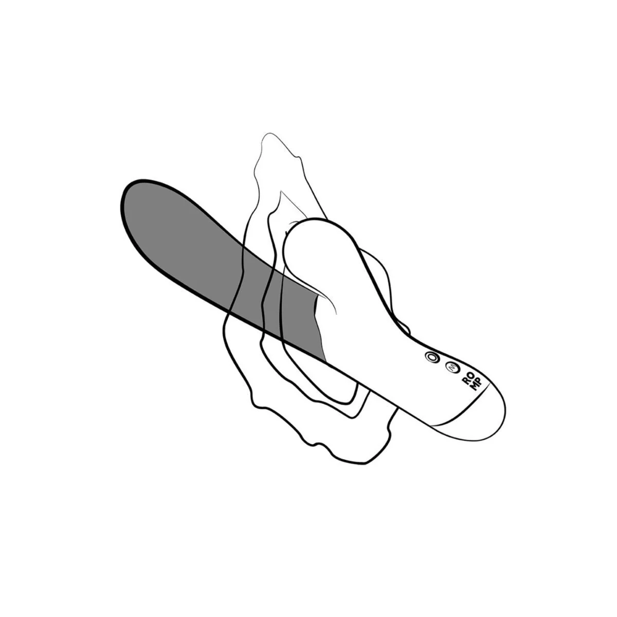 Pulse Rabbit Dual G-Punkt Vibrator Elektrisch Blau von Romp