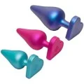 Luster Anal Trainingsset S/M/L mit Herzförmiger Basis von Romp