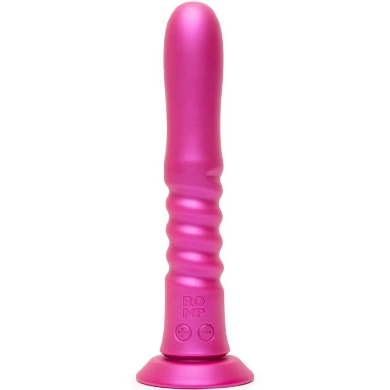 Jiggle auf- und ab-Vibrator mit Rosa Saugnapf von Romp
