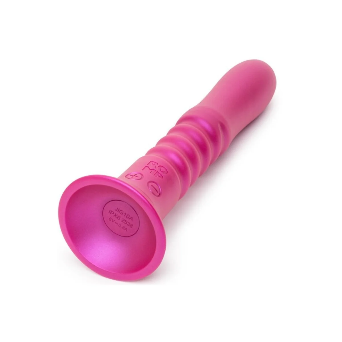 Jiggle auf- und ab-Vibrator mit Rosa Saugnapf von Romp