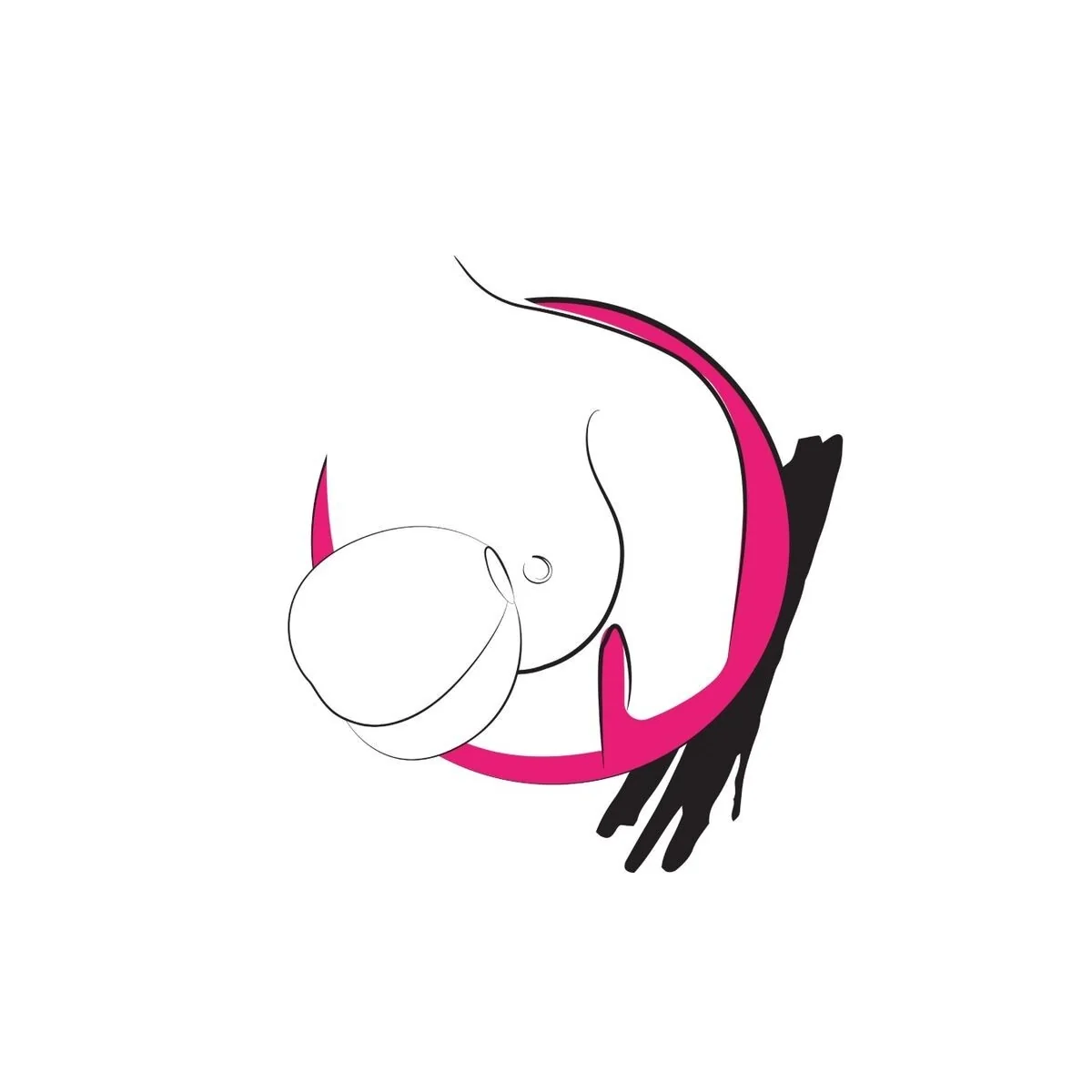 Pink Peach Klitoralsauge von Romp