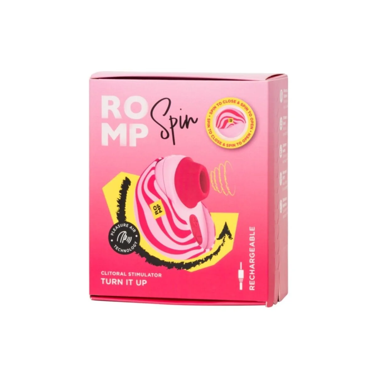 Spin Clitoral Suction Antitude With Rotating Oping And Clings von Romp