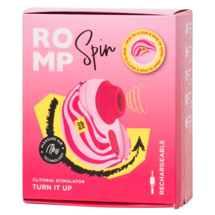Spin Clitoral Suction Antitude With Rotating Oping And Clings von Romp