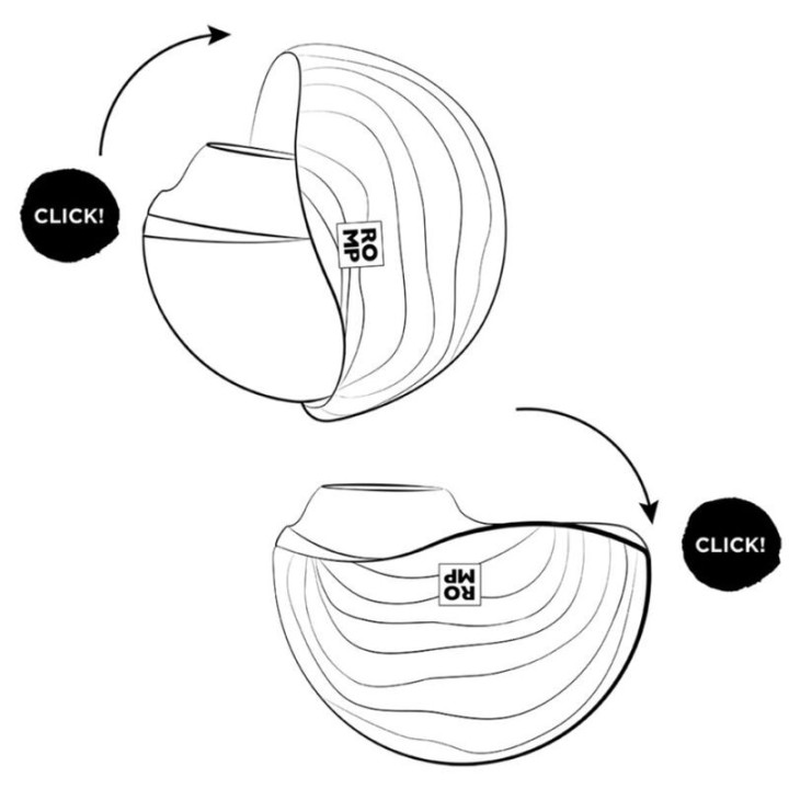 Spin Clitoral Suction Antitude With Rotating Oping And Clings von Romp