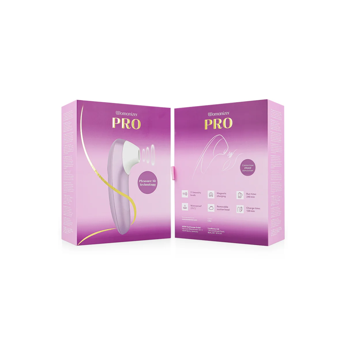 Pro Vibrant Klitoralstimulator Lilac von Womanizer