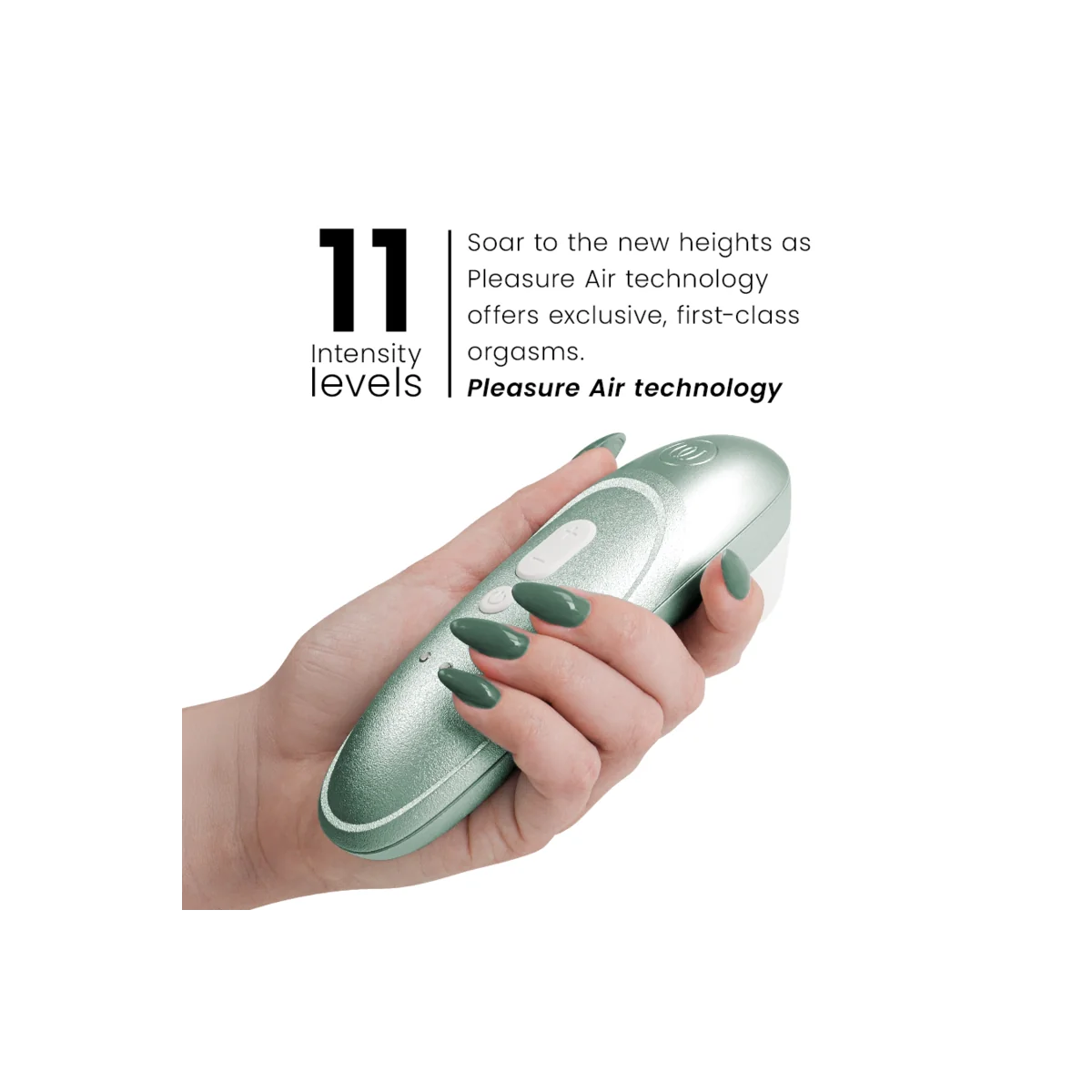 Pro Vibrant Klitoralstimulator Salbeigrün von Womanizer