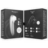 Pro Vibrant Klitoralstimulator Silbergrau von Womanizer