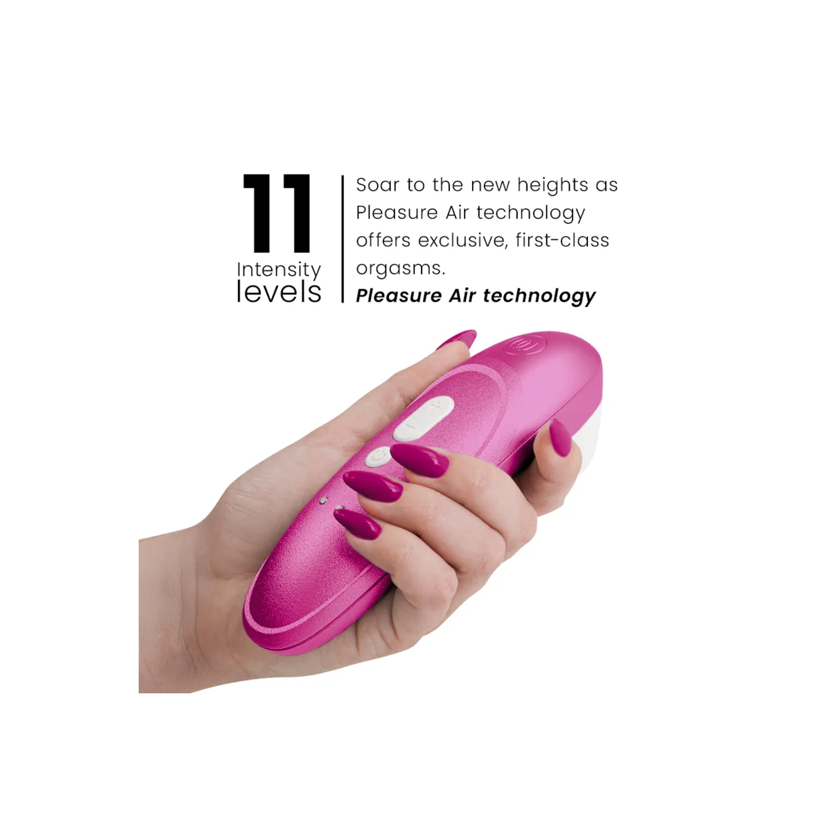 Pro Vibrant Klitoralstimulator Pink von Womanizer