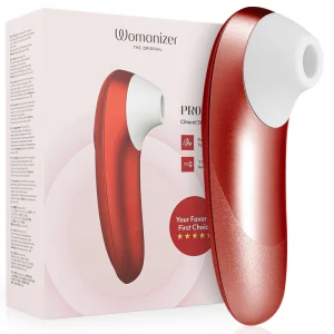 Pro Vibrant Klitoralstimulator Burgunder von Womanizer